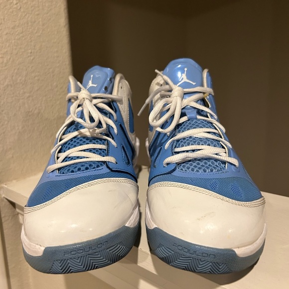 Nike Jordan Play In This 2 Men’s Sz 9 Basketball Shoes 510581-400 Carolina Blue - Picture 9 of 9